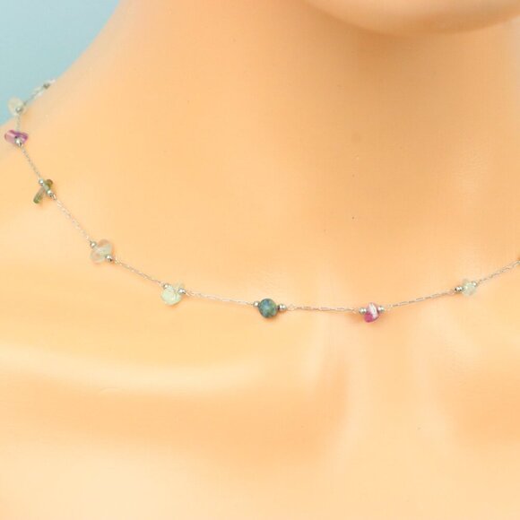 Delicate & Contemporary Necklace Chain, A Lovely Choice for Women, EVCH1123 - Picture 8 of 15